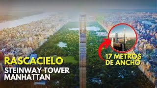 El EDIFICIO más DELGADO del MUNDO😮El Rascacielos Steinway Tower Manhattan