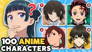 Details GUESS 100 ANIME CHARACTERS in 3 SECONDS! ⏰🔥 | ANIME QUIZ News