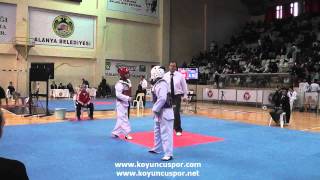 59Kg Busra Oz - Zumrut Yetis Turkish Junior Taekwondo Championships 2012