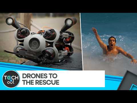 How Underwater Drones Are Changing Water Rescues | Tech It Out
