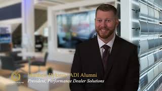 Testimonial: Automotive Dealership Institute  F&I Finance Manager Training School