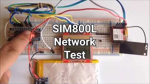SIM800L Network Test Project | Troubleshooting Help