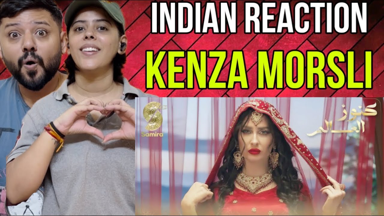 INDIAN REACTION TO Kenza Morsli - Fawazeer Treasures Of The World Song |