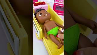 ASMR Unboxing Cocomelon & Shark Ambulance Doctor Set | Satisfying Toy Sounds & Pretend Play #shorts