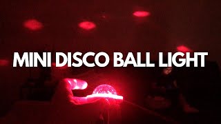 Lancoon Disco Ball Light | Wearable Mini Portable LED Lamp Night Strobe