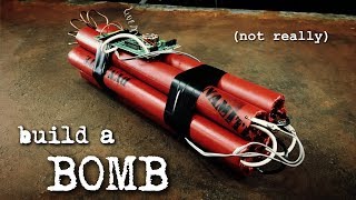 DIY Dynamite BOMB (prop) (fake don't freak out)