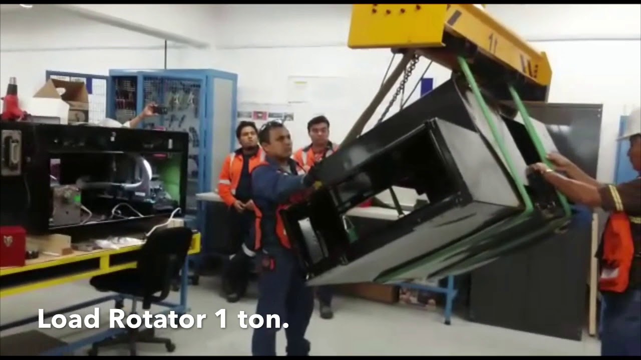 Load Rotator 1 ton reduced height - YouTube