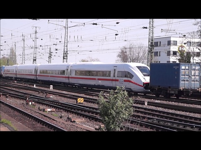 Neue ICE 4 Einheit wird abgeholt  von Siemens Diesel Doppeltraktion - Non Stop Trains # 27 class=