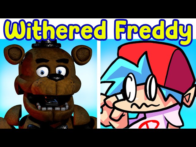 FRIDAY NIGHT FUNKIN' VS WITHERED FREDDY jogo online gratuito em