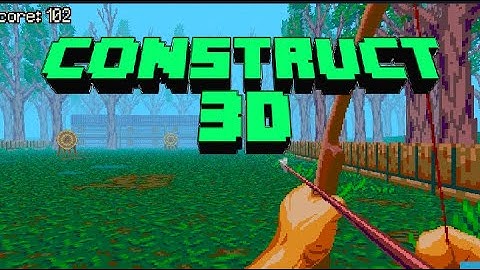 CONSTRUCT 3D: GAME ENGINE 2024 ( FREE Template )