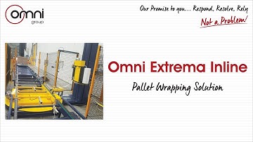 Automatic Inline Pallet Wrapping Machine – Extrema Rotating Turntable | Omni Group