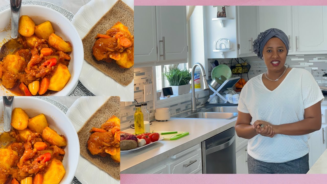 Ettoo dinnichaa fi kaarootii irra hojeetamuu! Ethiopian/Oromo food recipe! 