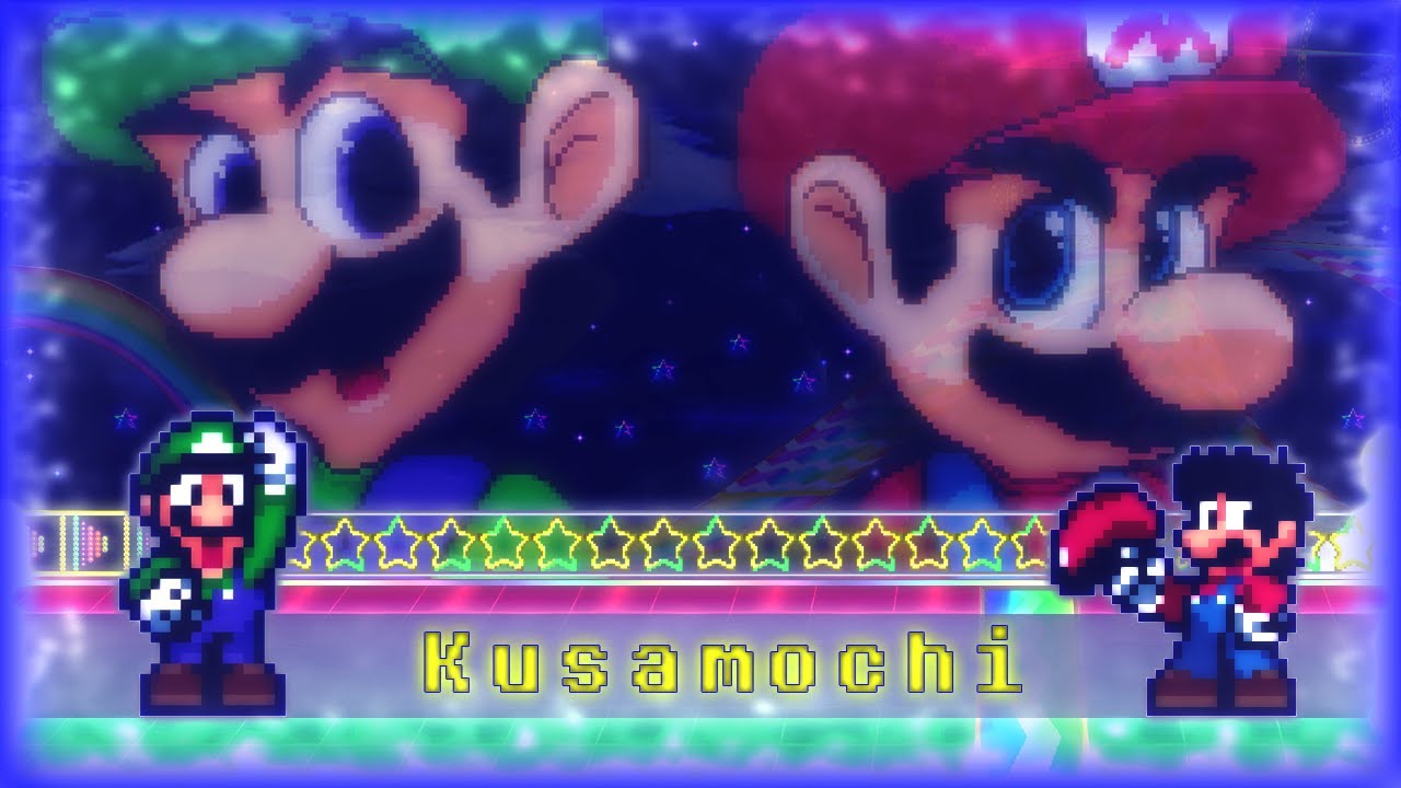 [Request #19] [KOF Mugen] Kusamochi Mario and Luigi vs Mario & Luigi Ultimate Team