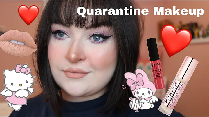 full face of makeup i bought in quarantine but nev...