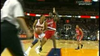 Greg Oden Foul on Anthony Randolph vs Warriors