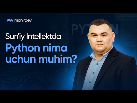 Sun'iy Intellektda Python