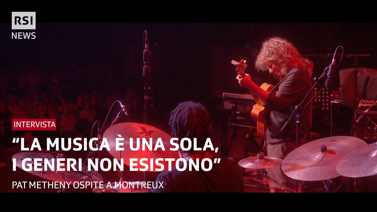 Intervista a Pat Metheny: "La musica è una sola, i generi non esistono" | RSI Info | RSI Info