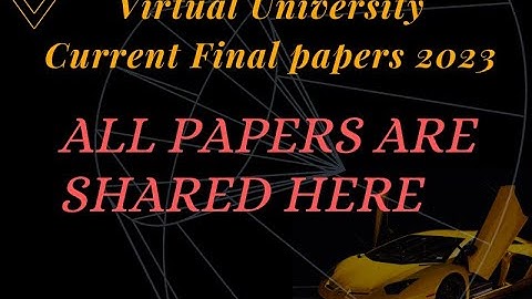 CS 604 , BIO 202 , CS 408 , ENG 301, PAK 301 Final term Current paper 2024 VU Current exams