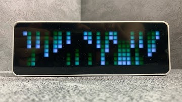 Обзор умных WIFI часов Ulanzi TC001(Аналог LaMetric)