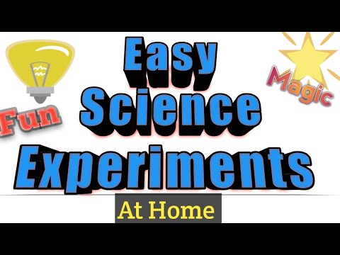 Easy Science Experiments Do At Home/School Projects For Exhibition/ Science Magic/Kansal Creation