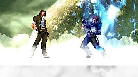 KOF MUGEN !! Kyo Clone-7 VS Kyo Clone-6