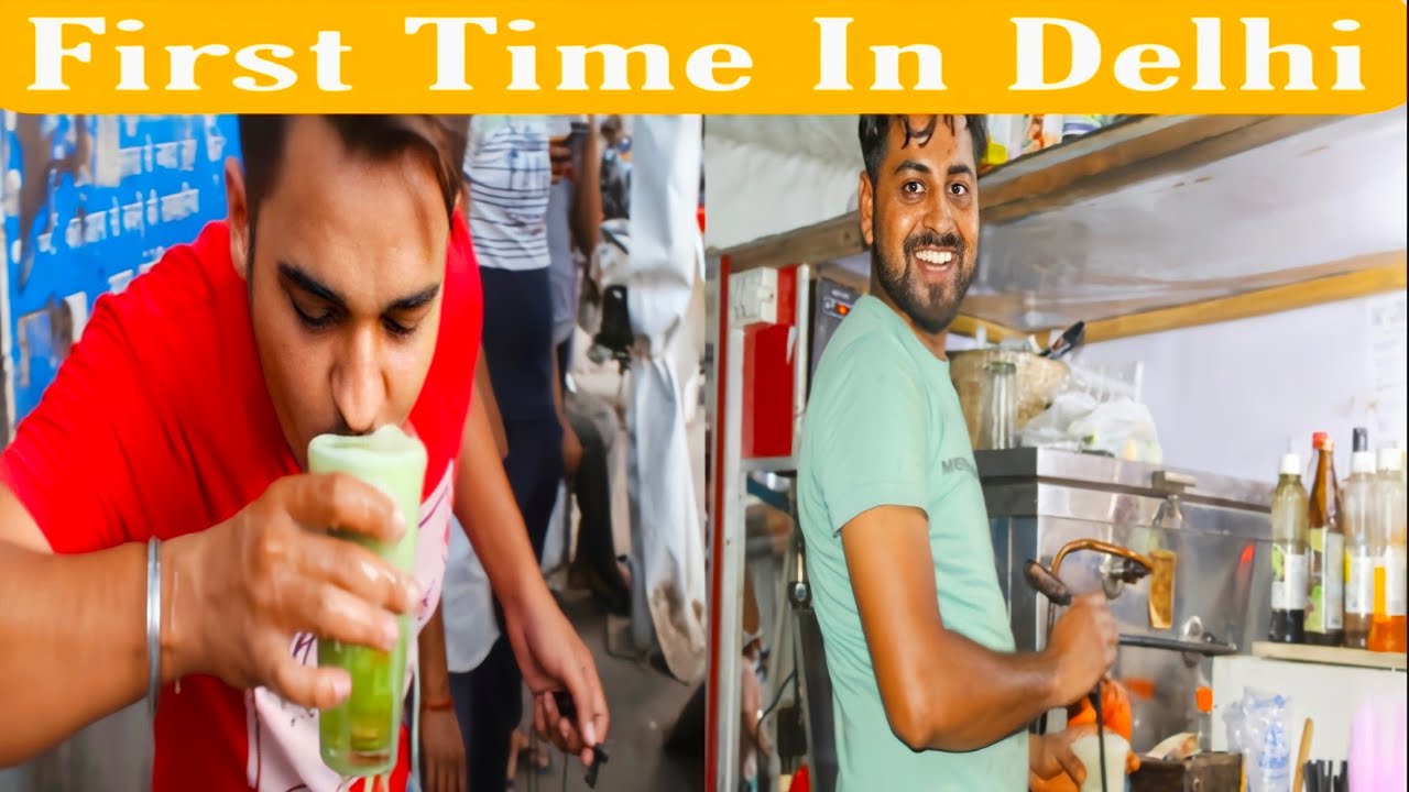 Delhi's First Volcano Soda & Fuljar Soda Rs. 30/- Only || Delhi Street Food || Delhi Ka Bhukha ||