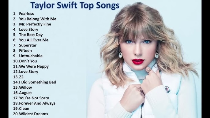 Taylor Swift Songs