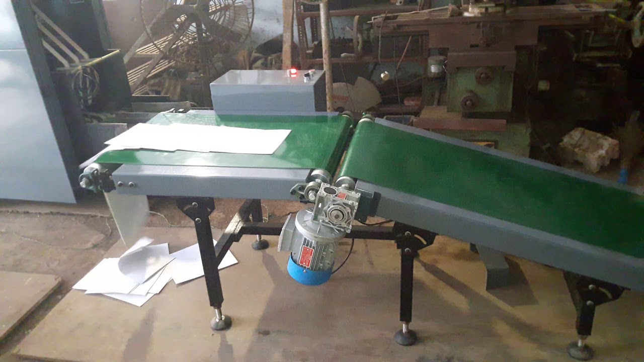 Conveyor belt machine YouTube