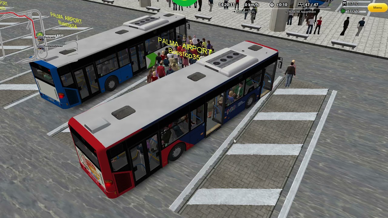 Omsi 2 - Palma  - Hotel Shuttle Run