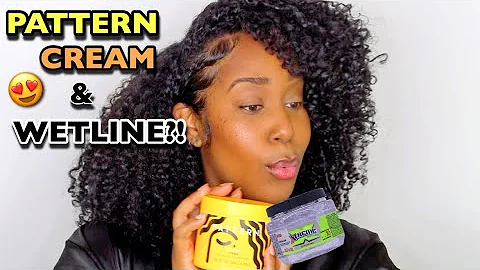 ANOTHER WASH N GO COMBO!!! 😬 | PATTERN STYLING CREAM & WETLINE XTREME GEL!!!