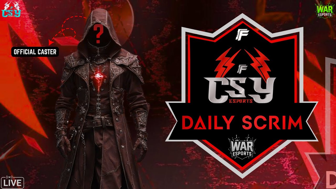 CSY X WAR 10PM SCRIM | 10 - JAN - 26 | 