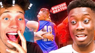 JESSER AND ALEX ANTETOKOUNMPO REACT| NBA ALL-STAR CELEB GAME