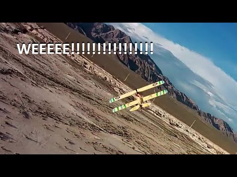 Proud Dad Smashes In To Sons Plane With FPV Quad... @ 3min