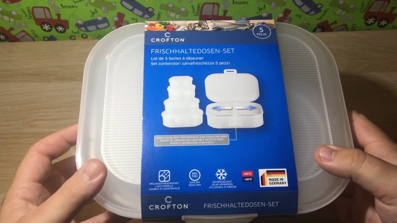 Crofton Frischhaltedosen - ALDI SÜD - CROFTON® Frischhaltedosen-Set