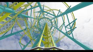 Vertical Vengeance, a polercoaster in a city [No Limits 2]