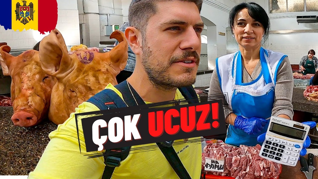 Посещение местных рынков в самой бедной стране Европы! (Молдова) -