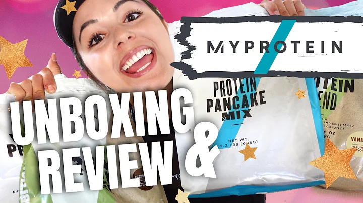 MYPROTEIN UNBOXING  + PROTEIN PANCAKE RECIPE