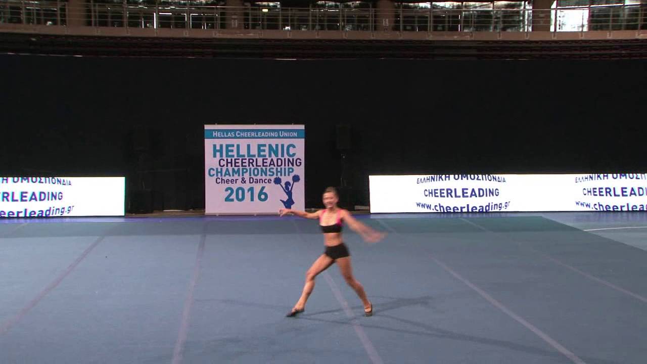 5. ΖΑΦΕΙΡΙΑ ΤΣΟΥΒΑΛΟΥ / TEENS CHEERLEADING SOLO / ΑΜΑΖΟΝΕΣ ΒΑΡΗΣ