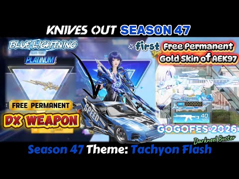 KNIVES OUT】SEASON 47 Overview ⚡ TACHYON FLASH Theme || FREE
