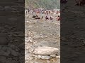 nepali girls bathing in river side..