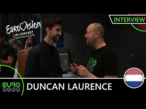 THE NETHERLANDS EUROVISION 2019: Duncan Laurence - 'Arcade' INTERVIEW! | Eurovision in Concert 2019