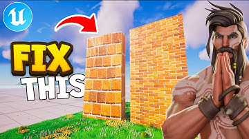 UEFN: Hoe uitgerekte texturen in Creative 2.0 te repareren