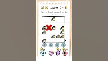 Brain Test Level 255 || The Ghost Must Escape From The Traps.