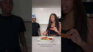 Fake Chicken Wing Prank On Girlfriend Hilarious