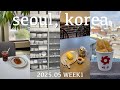 【韓国旅行vlog】 合井・鐘路3街・新沙・大学路・仁寺洞カフェ&グルメ巡り!コムタン| マヌルポッサム|チヂミ|カルグクス|スジェビ| 2025年5月第1週