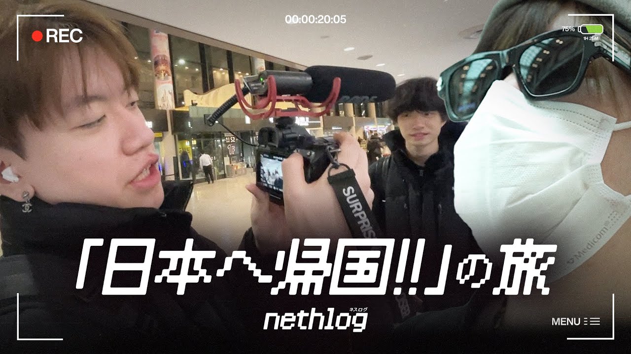 【Vlog】日本へ帰国!!!nethlog!!【VALORANT/ヴァロラント】