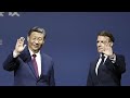 Macron e Xi Jinping pedem &quot;trégua global&quot; durante os Jogos Olímpicos de Paris
