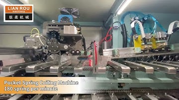 Mattress machine | Spring Manufacturing machine | Pocket Spring Coiling Machine 180spring/minute