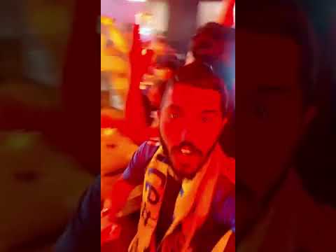 فرحه جمهور القوه الجويه بلفوز على الجزيرة الاماراتي