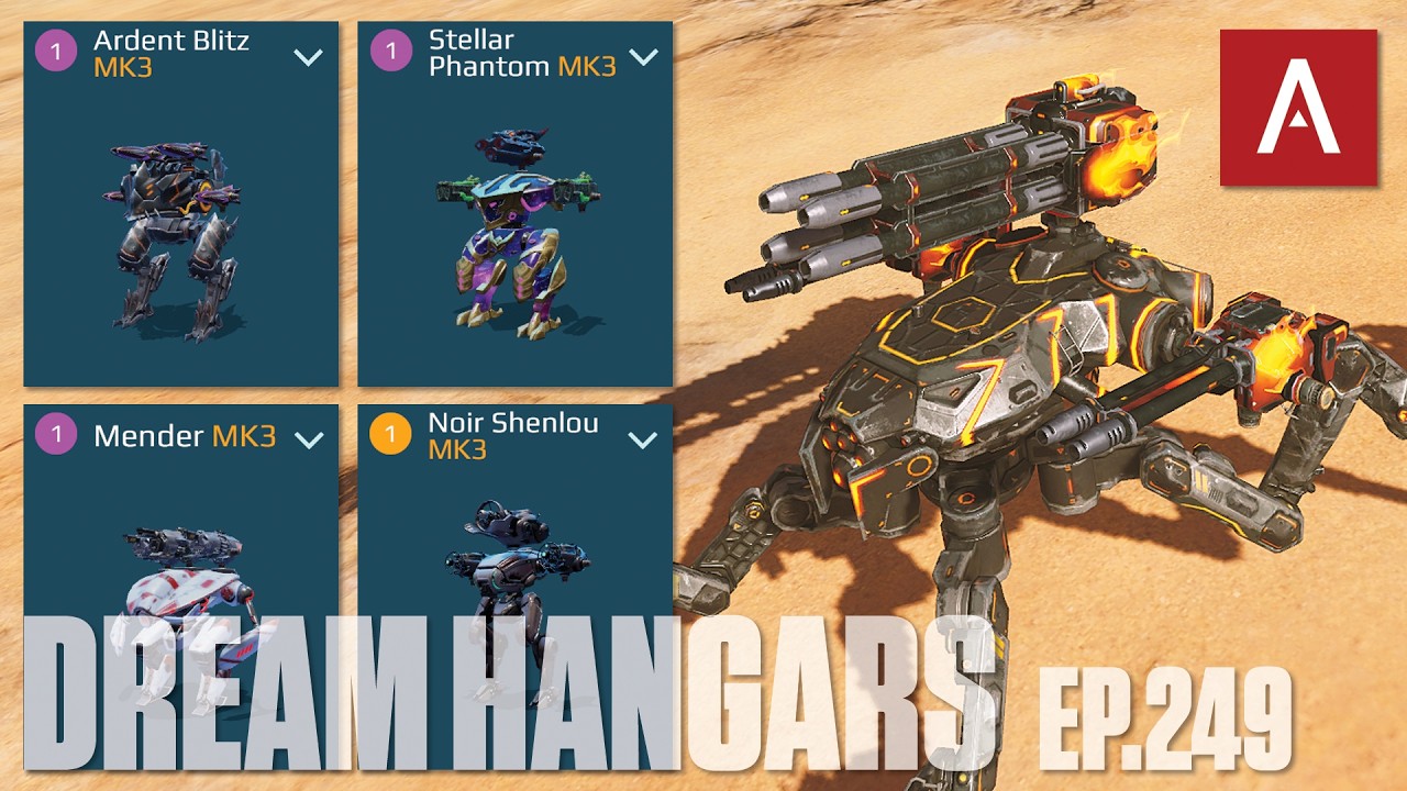 War Robots - Tiny But Mighty Robots! Dream Hangars Episode 249